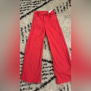 H & M wide leg jeans!